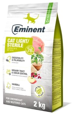 Eminent Cat Sterile light granule pre sterilizované mačky 2kg Eminent www.bohre.sk
