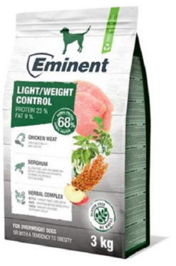 Eminent Dog Light Weight Control granule pre psy 3kg Eminent www.bohre.sk