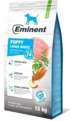 Eminent Dog Puppy Large Breed granule pre šteniatka 15kg Eminent www.bohre.sk