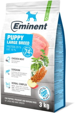 Eminent Dog Puppy Large Breed granule pre šteniatka 3kg Eminent www.bohre.sk
