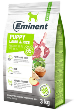 Eminent Puppy Lamb & Rice 29/16 3 kg Eminent www.bohre.sk