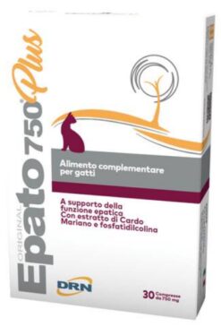 Epato plus 750mg proti stresu a poruchám pečene pre mačky 30tbl DRN www.bohre.sk