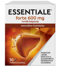 Essentiale forte 600 mg na ochorenie pečene 30 kapsúl Essentiale www.bohre.sk