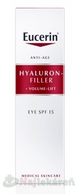 Eucerin HYALURON-FILLER+Volume-Lift Očný krém 15ml Eucerin www.bohre.sk