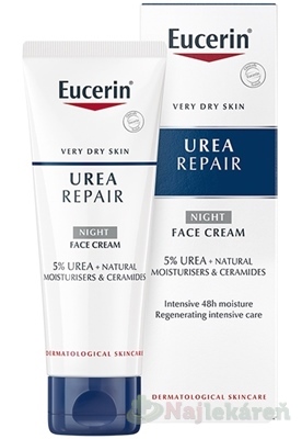Eucerin UreaRepair Nočný krém na tvár 50ml Eucerin www.bohre.sk