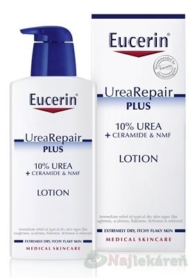 Eucerin UreaRepair PLUS Telové mlieko 10% Urea 400ml Eucerin www.bohre.sk