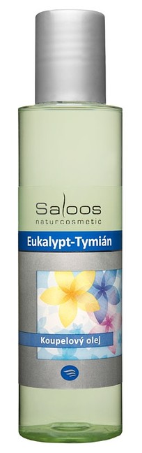 Eukalyptus - Tymián - olej do kúpeľa Saloos Naturcosmetic www.bohre.sk