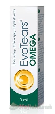 EvoTears Omega očné kvapky 3 ml EvoTears www.bohre.sk