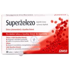FAVEA Superželezo 30 tabliet Favea www.bohre.sk
