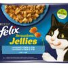 FELIX Sensations cat Multipack losos, krevety&treska a paradajka v želé kapsičky pre mačky 4x85g Félix www.bohre.sk