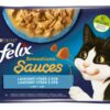 FELIX Sensations cat Multipack treska&sardinka kapsičky pre mačky 4x85g Félix www.bohre.sk