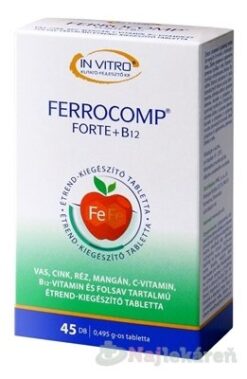 FERROCOMP FORTE + B12, 45 tbl  www.bohre.sk
