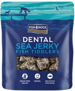 FISH4DOGS DENTAL SEA morská ryba rybičky 115 g FISH4DOGS www.bohre.sk