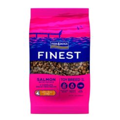 FISH4DOGS Granule pre psov extra malé Finest losos so zemiakmi 1,5kg, 1+ FISH4DOGS www.bohre.sk