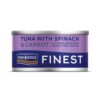 FISH4DOGS Konzerva pre psov Finest tuniak s mrkvou a špenátom 85g FISH4DOGS www.bohre.sk
