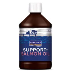 FISH4DOGS Lososový olej pre psov Support+ 500ml FISH4DOGS www.bohre.sk
