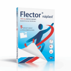 FLECTOR Náplasť 5 ks Flector www.bohre.sk