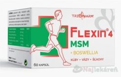FLEXIN 4 MSM kapsuly 60 ks FLEXIN www.bohre.sk