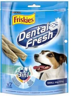 FRISKIES dog Dental Fresh maškrta pre psy 6x110g Friskies www.bohre.sk