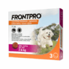 FRONTPRO 11 mg pre psy 2 - 4 kg 3 ks FRONTPRO www.bohre.sk