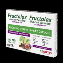 FRUCTOLAX Ovocie a vláknina kocky 12 kusov Fructolax www.bohre.sk