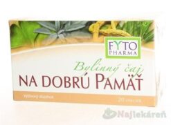 FYTO Bylinný čaj NA DOBRÚ PAMÄŤ, 20x1,25g FYTO Pharma www.bohre.sk