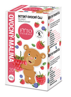 FYTO DETSKÝ OVOCNÝ ČAJ MALINA, 20x2 g FYTO Pharma www.bohre.sk