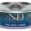 Farmina N&D cat OCEAN tuna, squid & shrimp konzerva pre mačky 70g Farmina www.bohre.sk