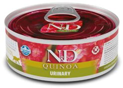 Farmina N&D cat QUINOA urinary konzerva 80g Farmina www.bohre.sk