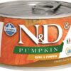 Farmina N&D dog PUMPKIN & quail konzerva 140g Farmina www.bohre.sk