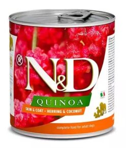 Farmina N&D dog QUINOA herring & coconut konzerva 285g Farmina www.bohre.sk