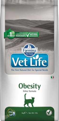 Farmina Vet Life cat obesity granule pre mačky 5kg Farmina www.bohre.sk