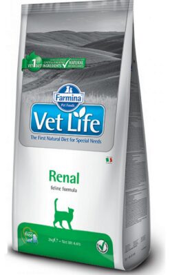 Farmina Vet Life cat renal granule pre mačky 2kg Farmina www.bohre.sk