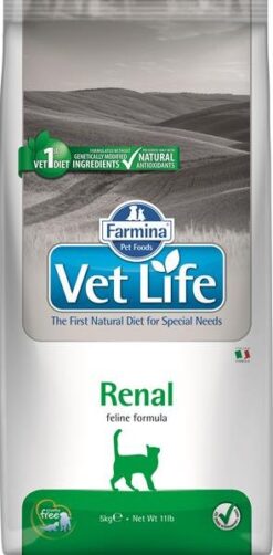 Farmina Vet Life cat renal granule pre mačky 5kg Farmina www.bohre.sk