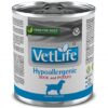 Farmina Vet Life dog hypoallergenic duck & potato konzerva 300g Farmina www.bohre.sk