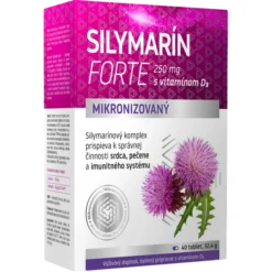 Favea Silymarin Forte 250 mg + vitamin D 40 tabliet NATUR PRODUKT www.bohre.sk
