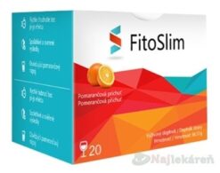 FitoSlim Štíhla línia s práškom na prípravu nápoja pomaranč 20 vrecúšok NEURINU www.bohre.sk