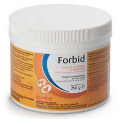 Forbid doplnkové krmivo pre psov a mačky k zabráneniu požieraniu výkalov 250g Candioli IT www.bohre.sk