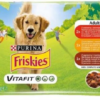 Friskies Adult hovädzina a zemiaky kura a mrkva jahňa a mrkva šťava 4 x 85 g Friskies www.bohre.sk
