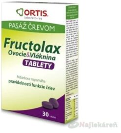 Fructolax Fruit & Fibre 30 tabliet Fructolax www.bohre.sk
