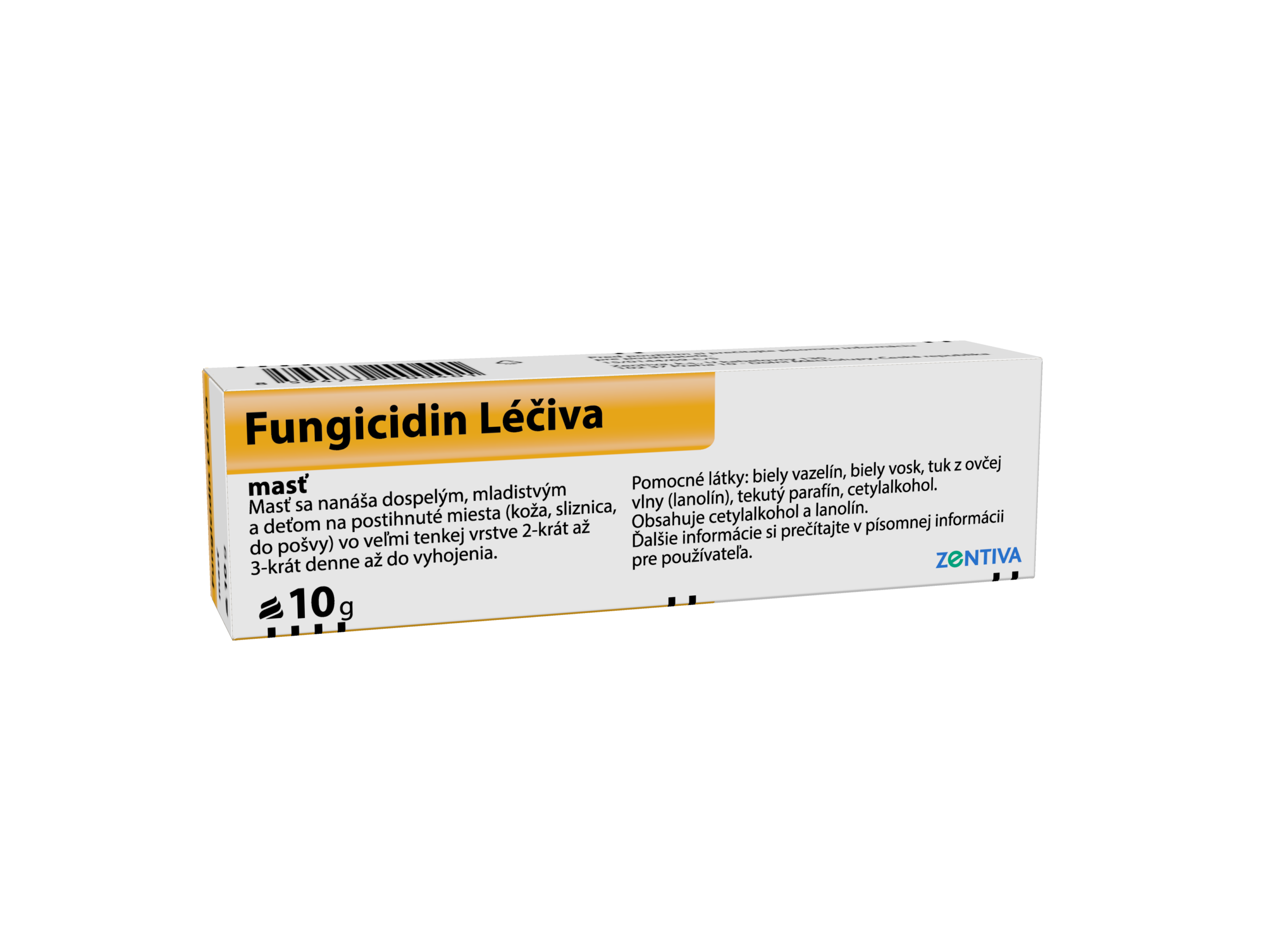 Fungicidin Léčiva ung.1 x 10 g Zentiva www.bohre.sk
