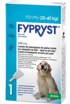 Fypryst Spot-on pipeta proti kliešťom a blchám pre psy, L 2,68 ml Fypryst www.bohre.sk