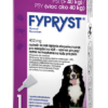 Fypryst Spot-on pipeta proti kliešťom a blchám pre psy, XL 4,02 ml Fypryst www.bohre.sk