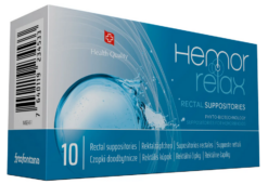 Fytofontana Hemorrelax rektálne čapíky 10 ks Fytofontana www.bohre.sk