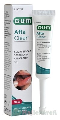 G.U.M AftaClear gél 10 ml Gum www.bohre.sk