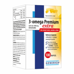 GENERICA 3-omega premium extra 100 kapsúl GENERICA www.bohre.sk