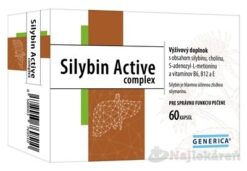 GENERICA Silybin Active complex, cps 1x60 ks Generica www.bohre.sk