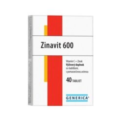 GENERICA Zinavit 600 s príchuťou pomaranč 40 tabliet GENERICA www.bohre.sk