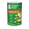 GERBER Organic chrumky ryžovo-pšeničné s banánom od ukonč. 8. mesiaca 35 g Gerber www.bohre.sk