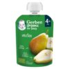 GERBER Organic kapsička hruška bio ovocná desiata od ukončeného 4. mesiaca 90 g Gerber www.bohre.sk